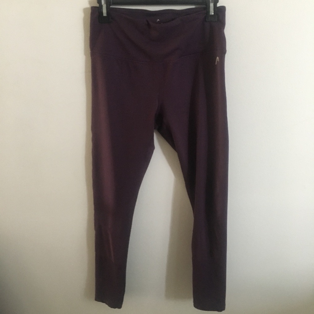 Purple workout leggings